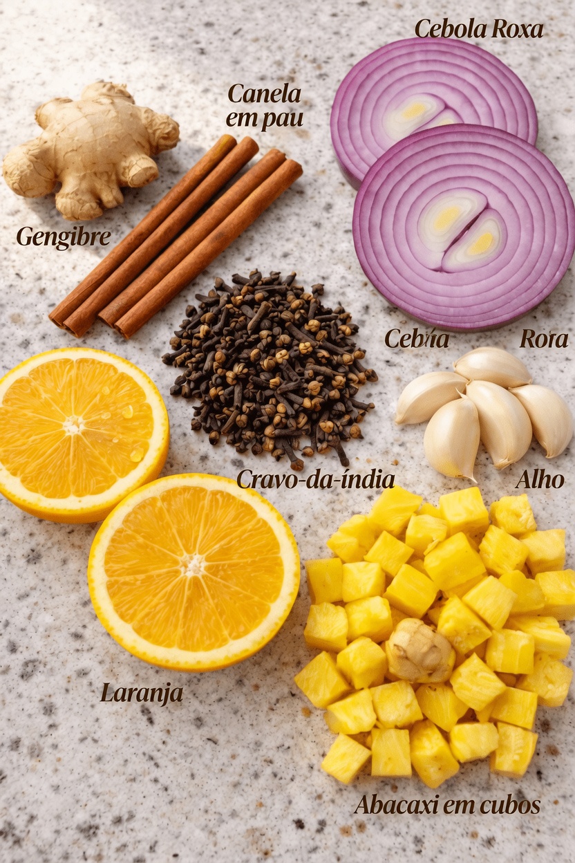 Fervura Fácil em 15 Minutos: Como Fazer uma Infusão Simples com Canela, Cravo, Alho, Gengibre, Limão e Cebola para sua Rotina Diária de Bem-Estar