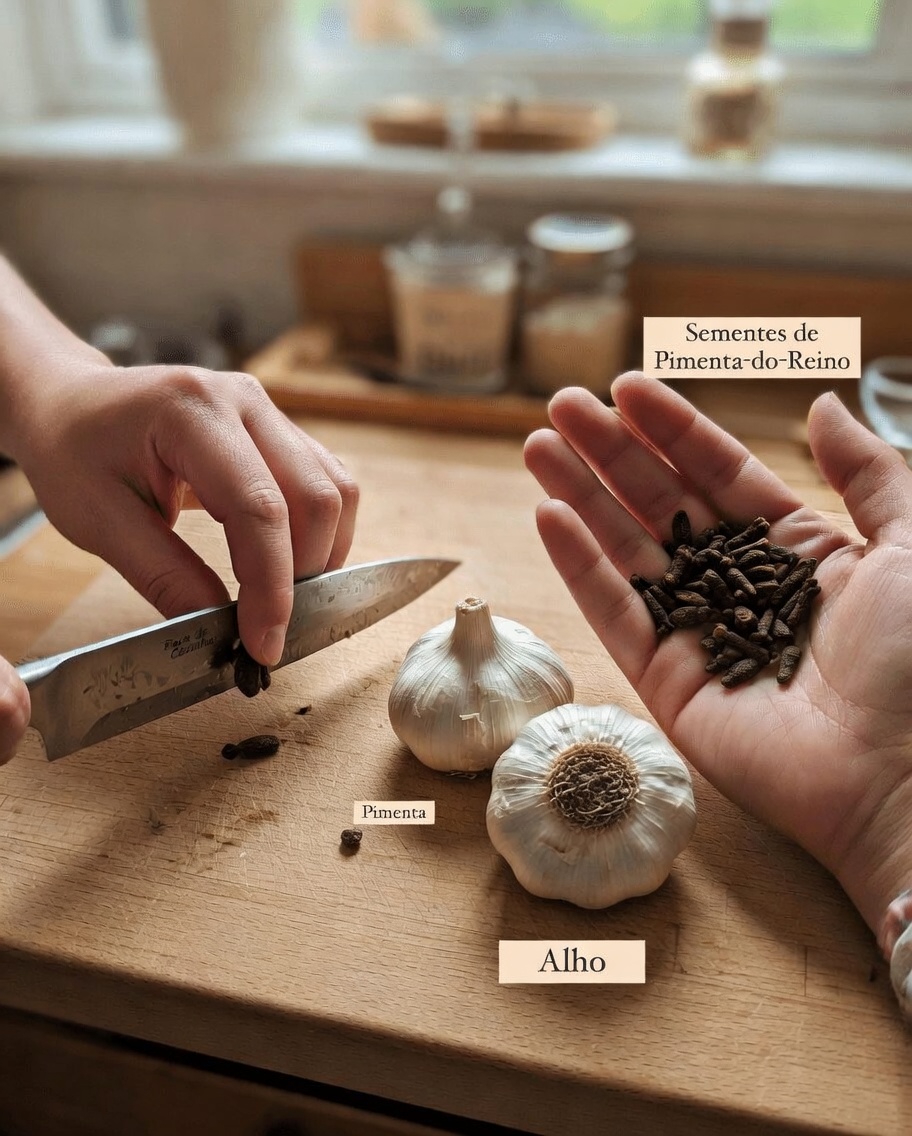 Descubra como o alho e o cravo-da-índia podem ajudar a melhorar a circulação e o conforto das pernas para quem tem veias visíveis