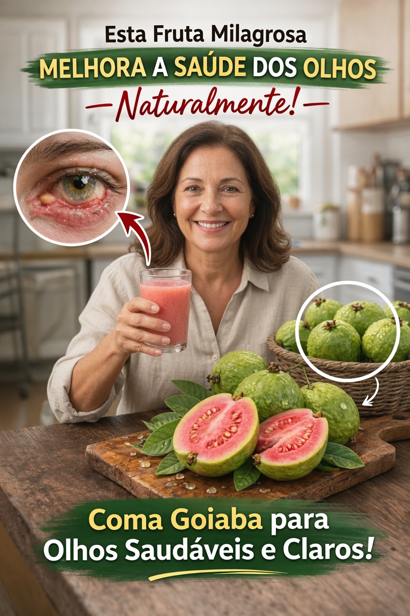 Como Aproveitar a Goiaba Diariamente para Apoiar Naturalmente a Saúde dos Seus Olhos: Dicas e Receitas Simples