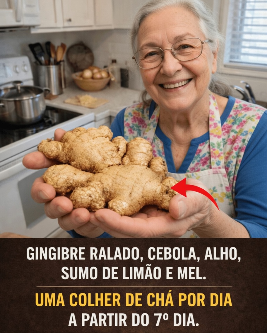 O simples hábito diário que está em alta: gengibre ralado, cebola, alho, suco de limão e mel explicados