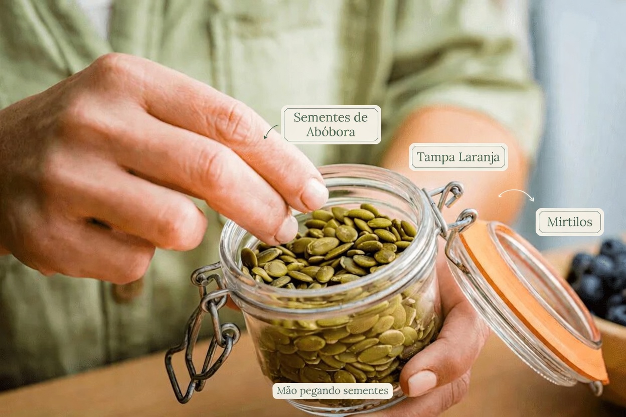 Comer apenas uma semente de abóbora por dia pode ajudar a manter a saúde muscular à medida que você envelhece?