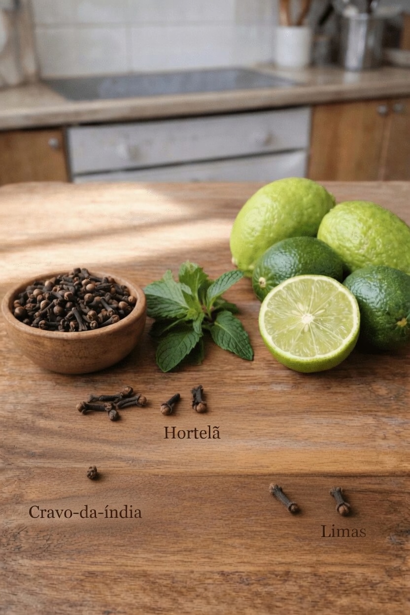 Descubra Esta Receita Fácil de Bebida Matinal Refrescante com Limão, Cravo e Hortelã para Apoio Diário ao Bem-Estar
