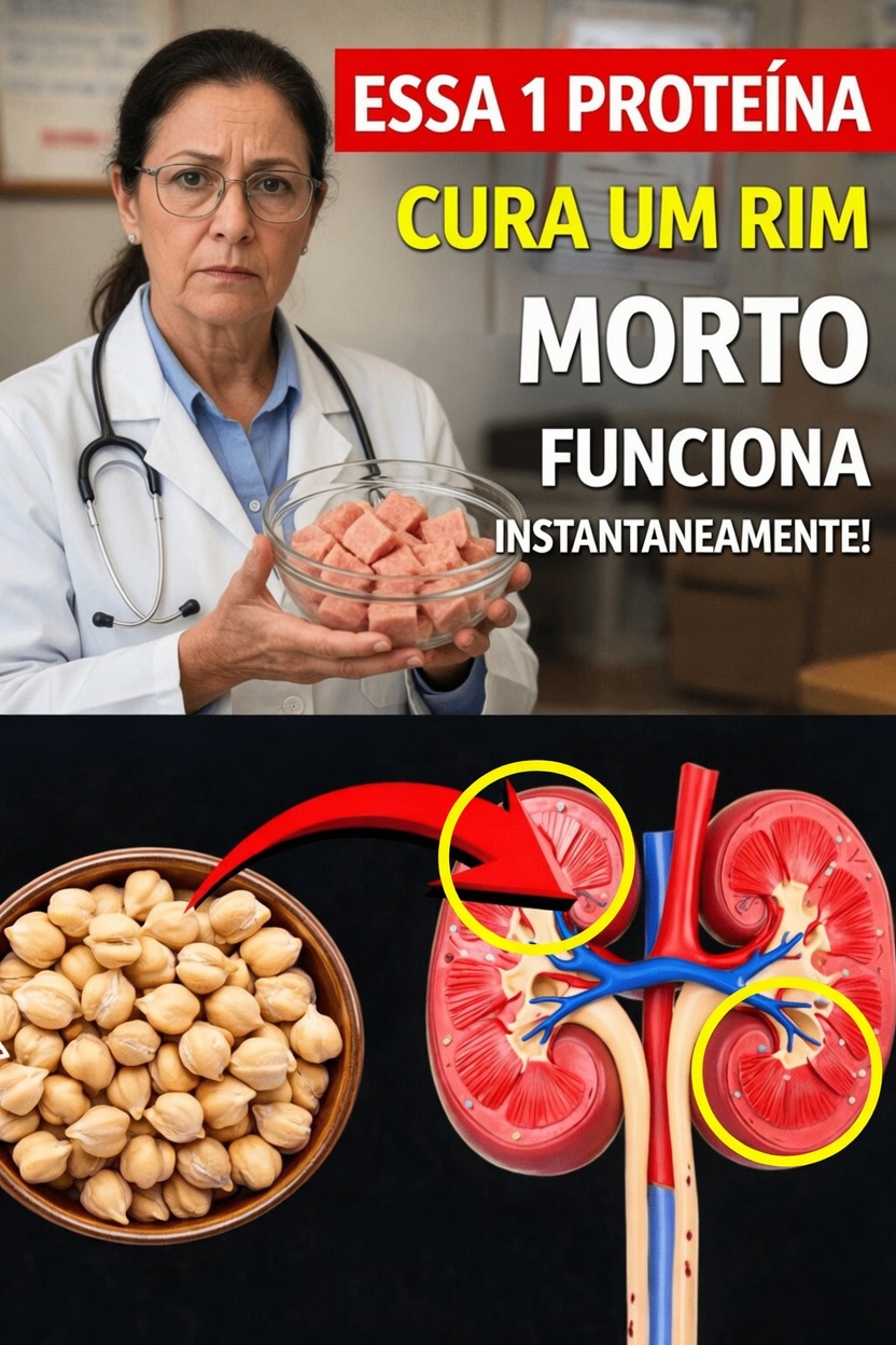 Idosos, não comam estas 6 proteínas se vocês têm problemas renais (+ 4 seguras)