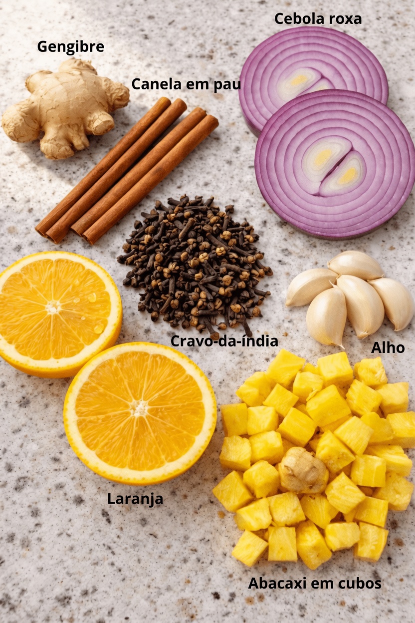 Fervura Fácil de 15 Minutos: Como Fazer uma Infusão Simples com Canela, Cravo, Alho, Gengibre, Limão e Cebola para Sua Rotina Diária de Bem-Estar