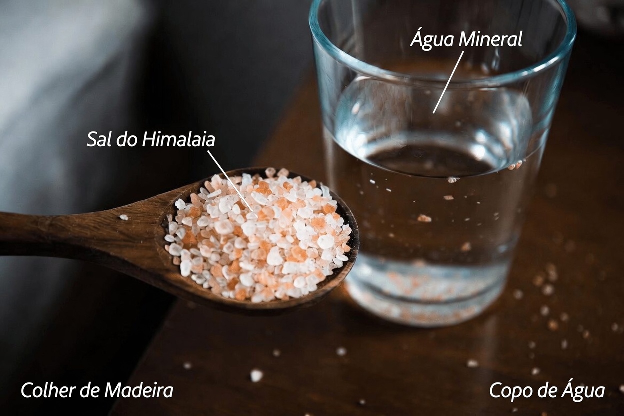 Sal do Himalaia antes de dormir? Um truque simples de bem-estar noturno