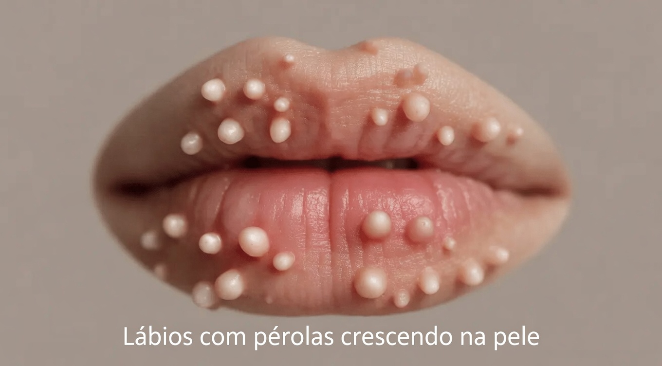 Por que as pessoas ficam com pequenas bolinhas brancas incomuns nos lábios ou nas partes íntimas? Um guia simples