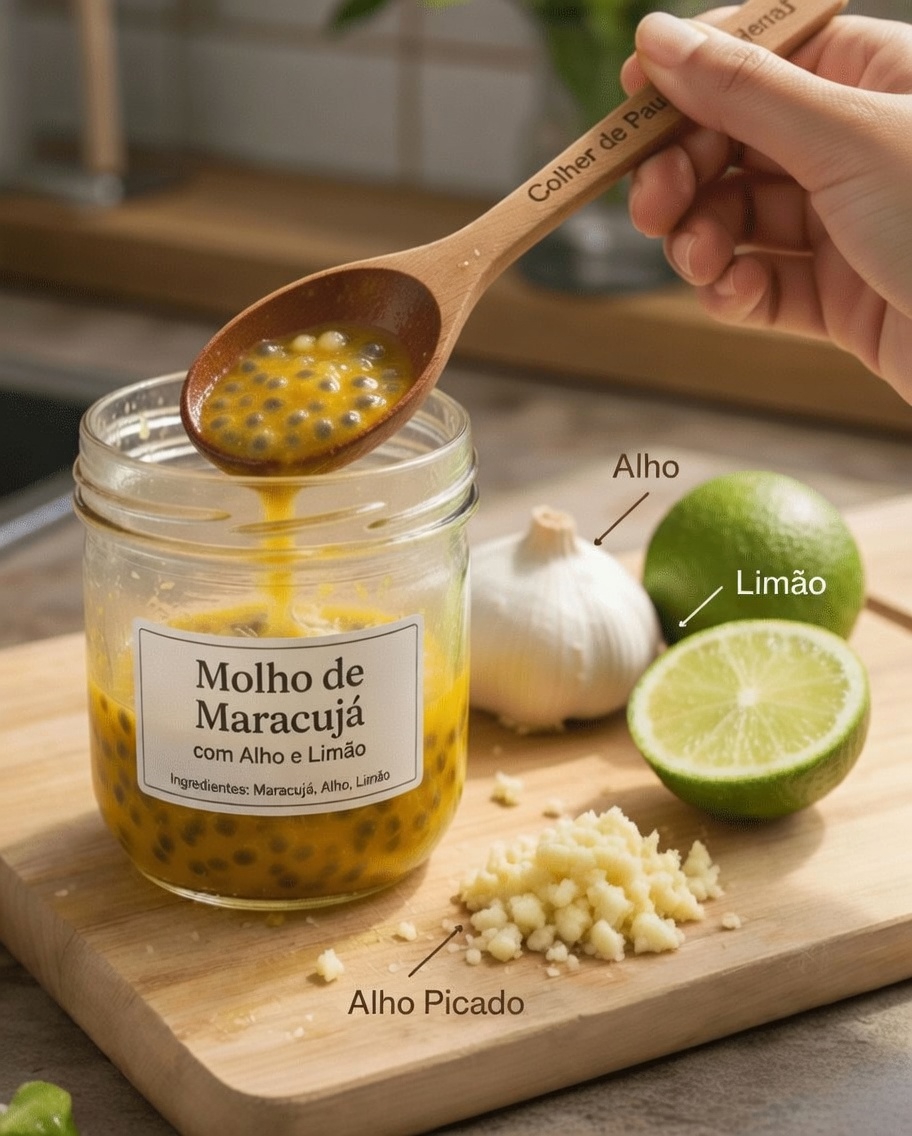 Mistura fácil de maracujá, alho e limão: uma abordagem natural para apoiar a saúde ocular em casa