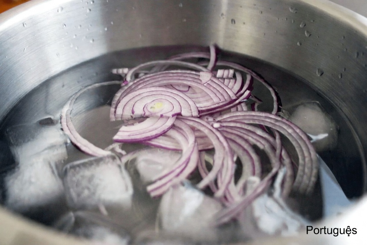 Deixar cebolas roxas de molho em água durante a noite: por que esse hábito tradicional está ganhando atenção para o bem-estar masculino