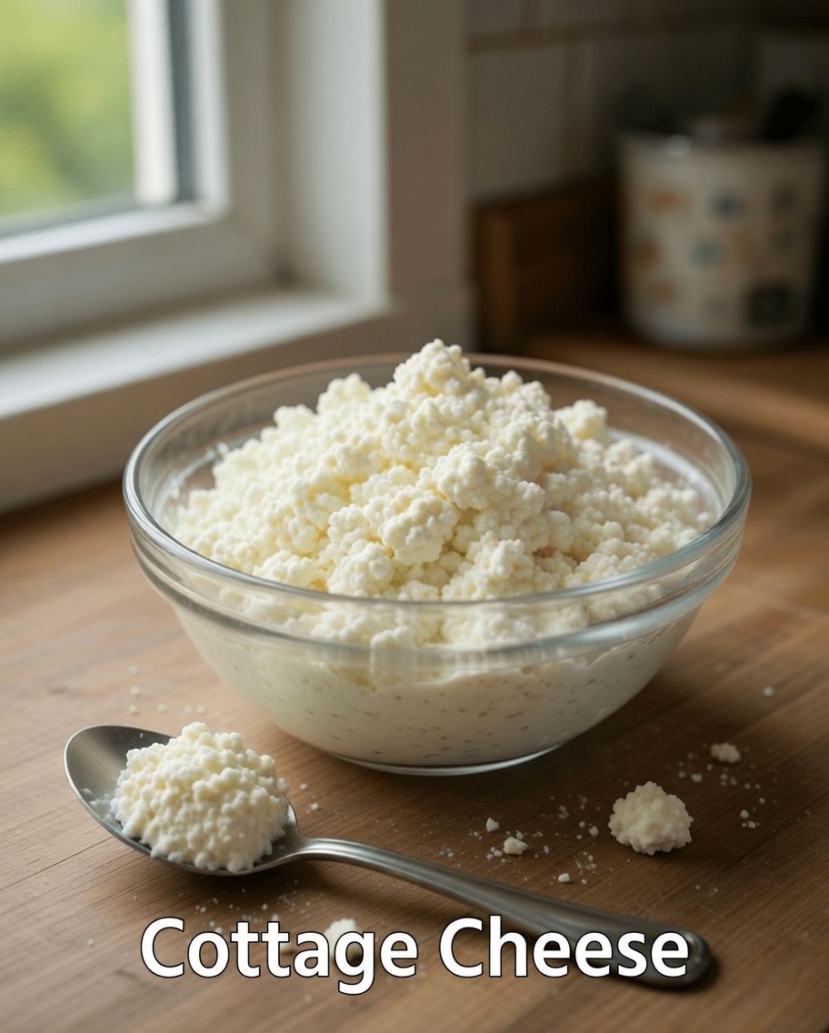 Por que muitos idosos estão escolhendo queijo cottage em vez de ovos para apoiar a saúde muscular