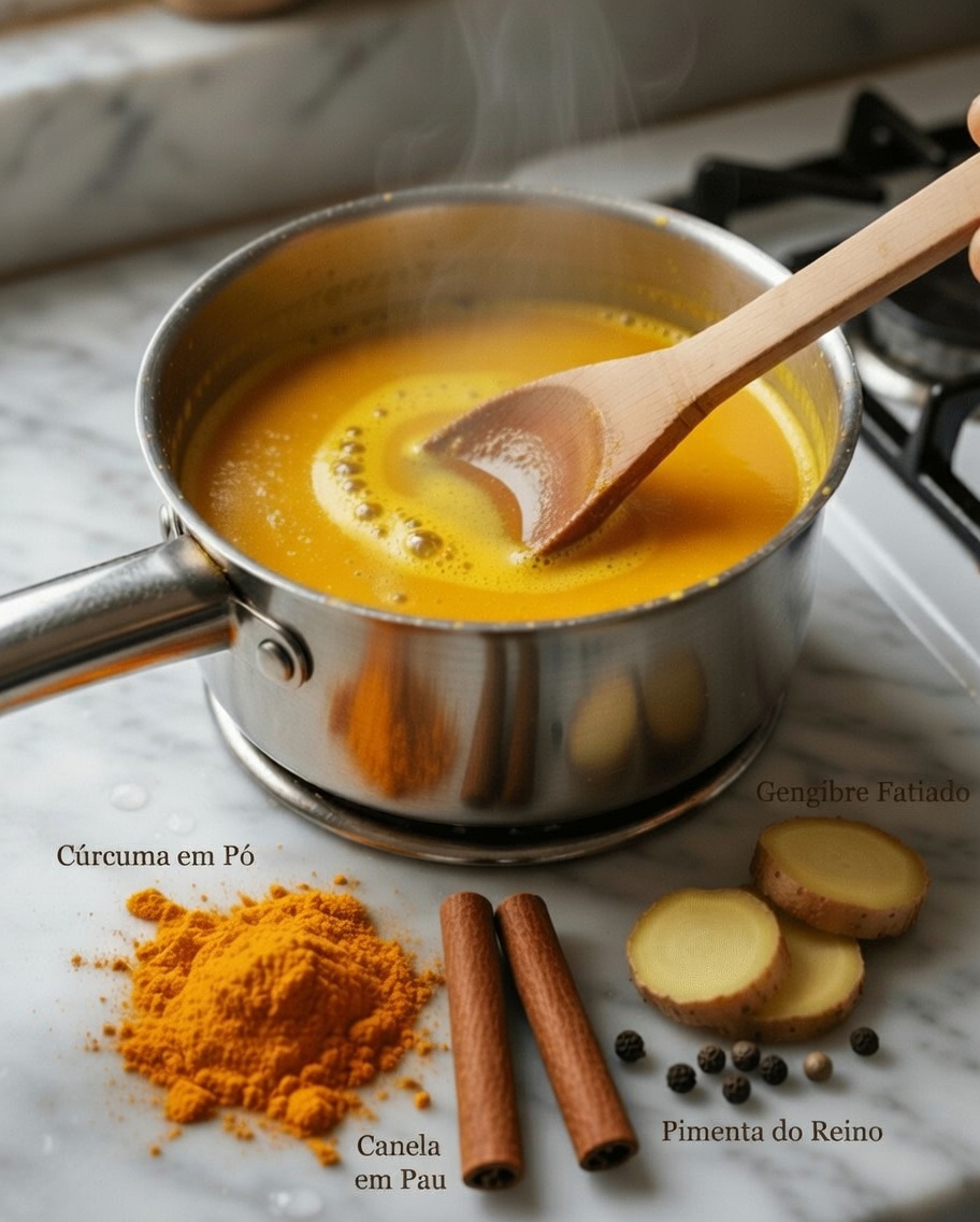 Como Fazer Chá de Ouro Líquido: Guia Fácil Passo a Passo para Preparar em Casa Esta Vibrante Bebida Dourada