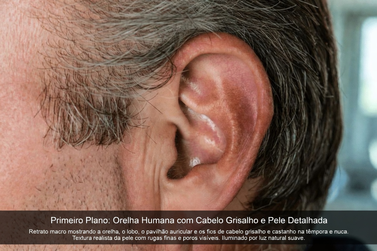 Por que os pelos nas orelhas aparecem mais à medida que envelhecemos – e o que você pode fazer a respeito