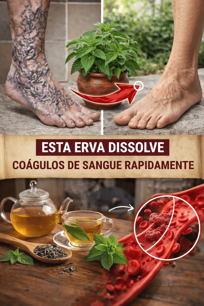 Descubra 5 Ervas Naturais que Podem Ajudar a Apoiar o Fluxo Sanguíneo Saudável e a Circulação nas Suas Pernas