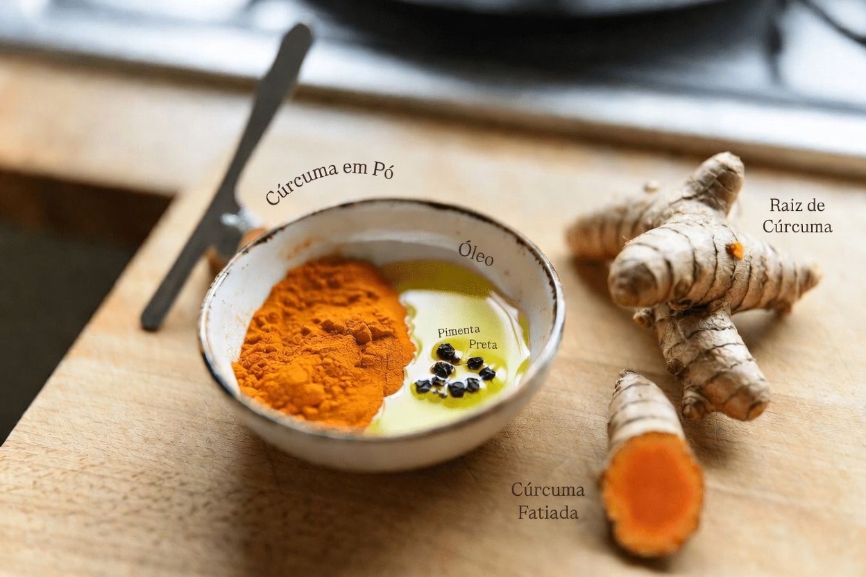 Nunca coma cúrcuma com estes 3 alimentos: o que a ciência diz sobre hábitos diários inteligentes para o bem-estar