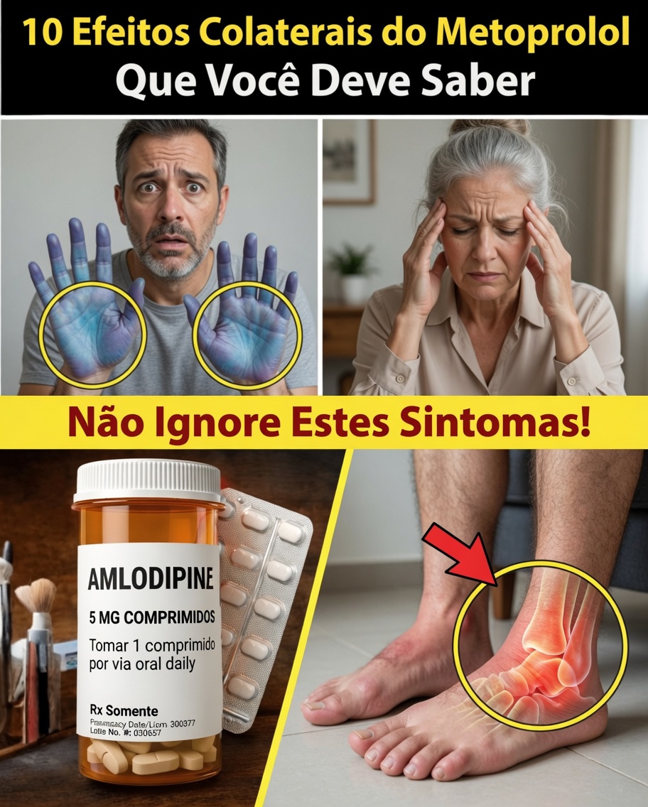 10 efeitos colaterais comuns do metoprolol que você deve conhecer e como ficar atento a eles