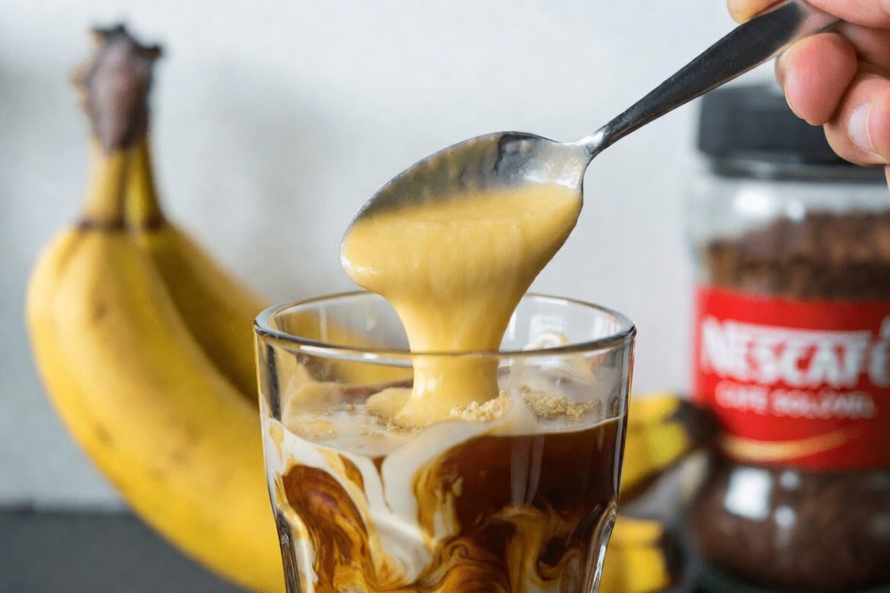 O Que Acontece Quando Você Mistura Banana com Café e Ovo? Descubra a Bebida Energética Viral