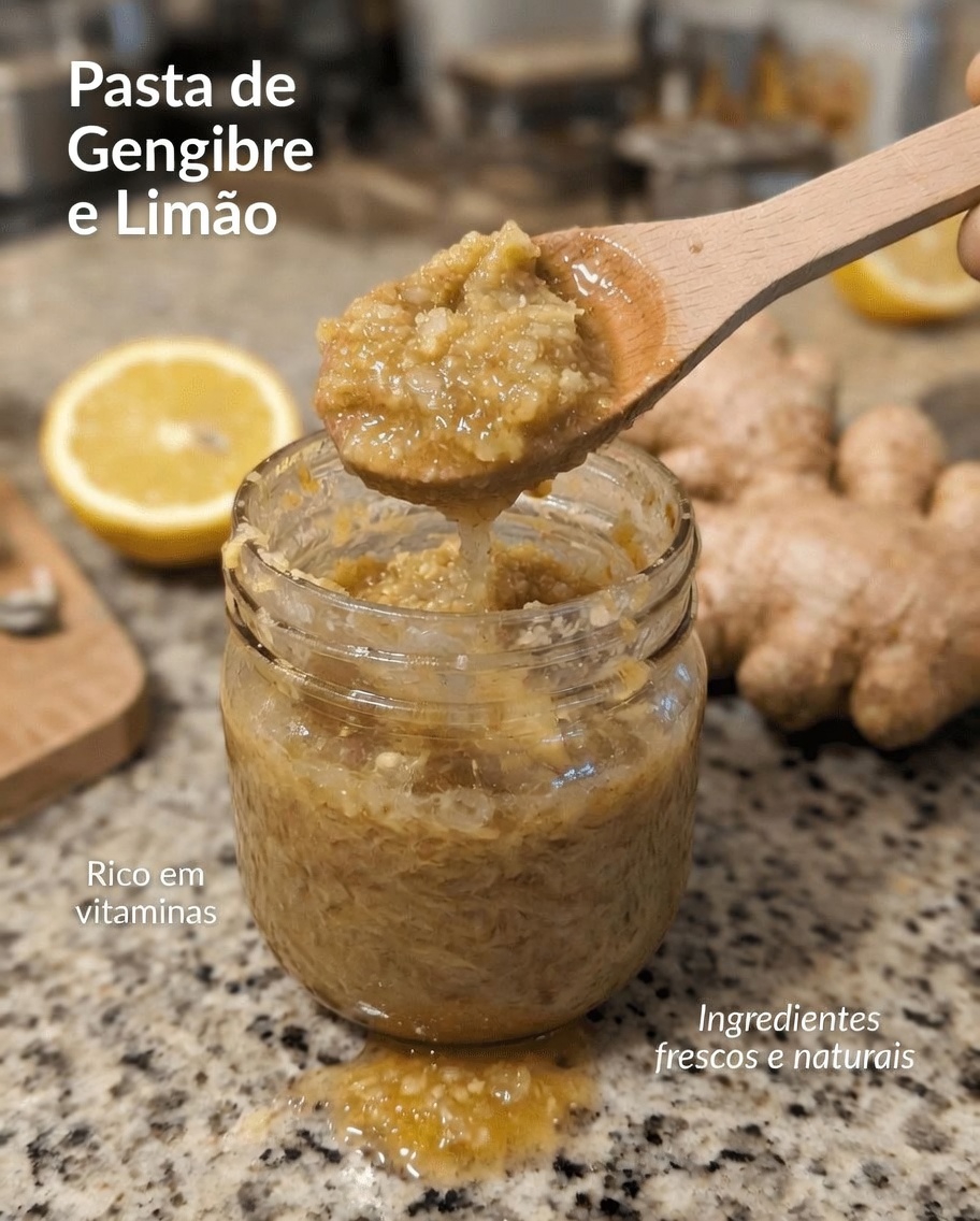 Você já se perguntou o que acontece quando você mistura gengibre ralado, cebola, alho, suco de limão e mel em uma simples colher diária?