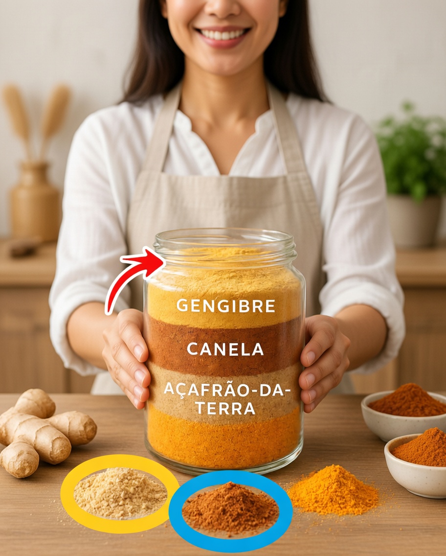 Gengibre, Canela e Cúrcuma: Por Que os Homens Estão Misturando Essas Três Especiarias em Sua Rotina Diária