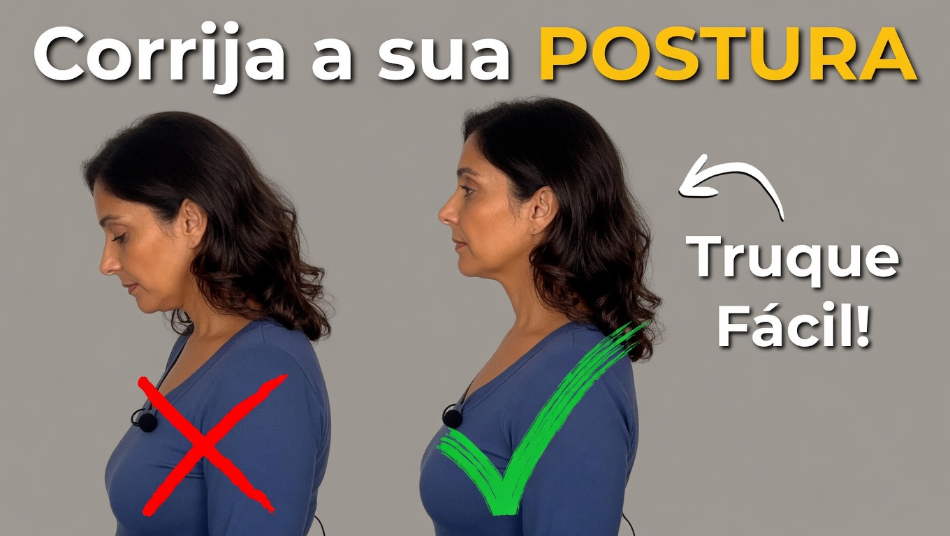 Como Corrigir a Postura de Cabeça Projetada para a Frente Depois dos 60 em Apenas 4 Minutos – A Rotina Suave em que o Médico Mais Idoso do Japão Jura