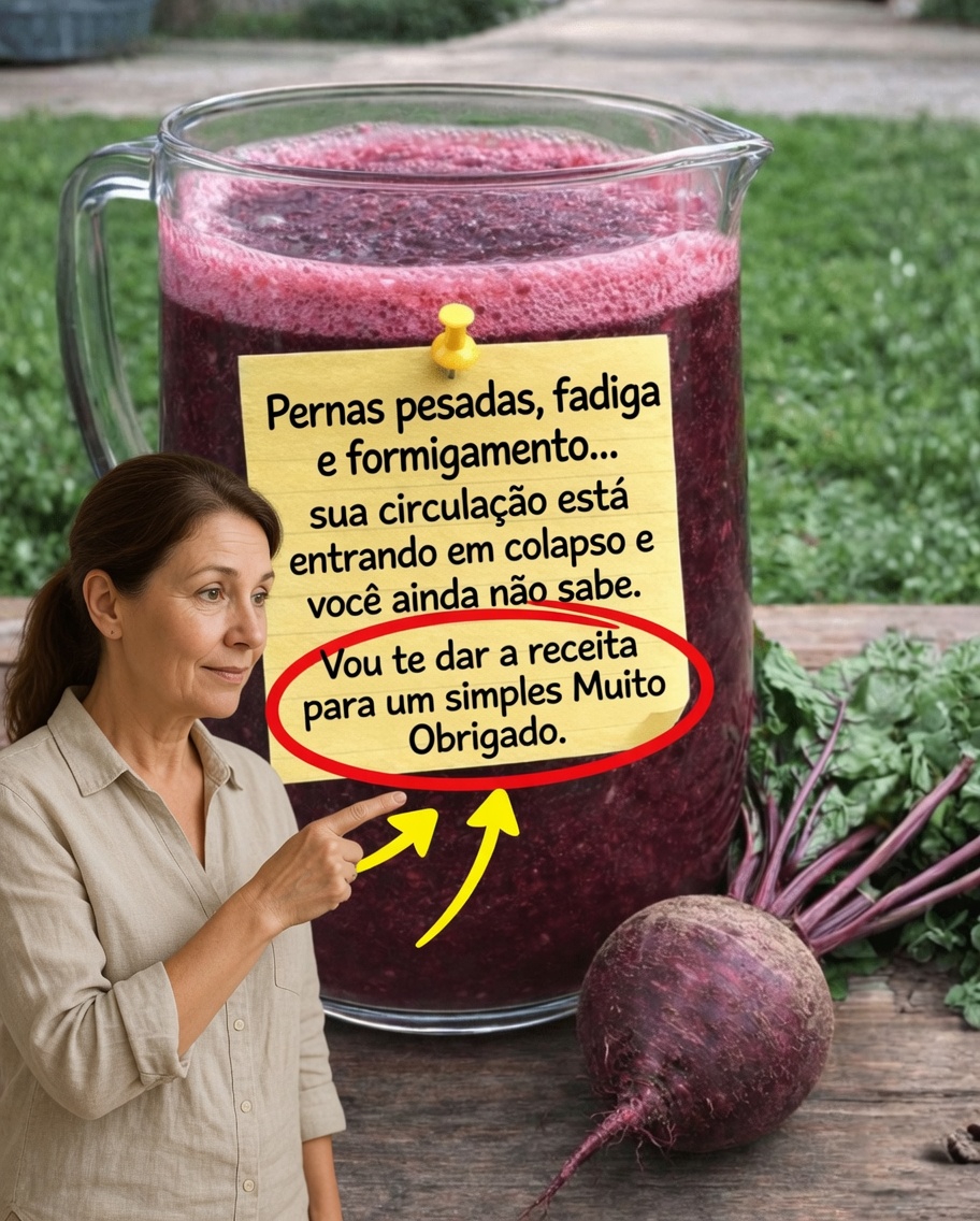 A beterraba é o segredo para pernas mais leves e menos fadiga? Descubra como este vegetal de raiz favorece uma melhor circulação