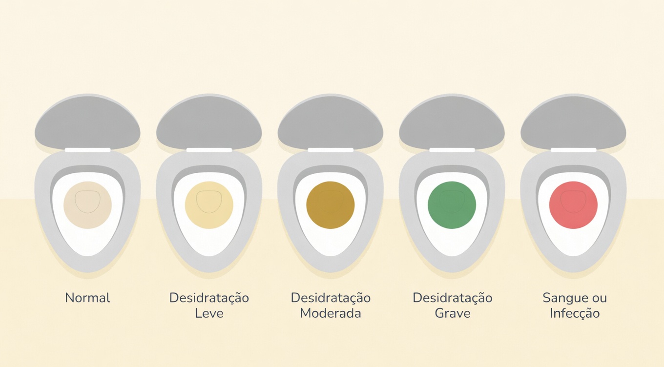 De que cor é a sua urina da manhã? Eis o que isso pode estar dizendo sobre o seu corpo