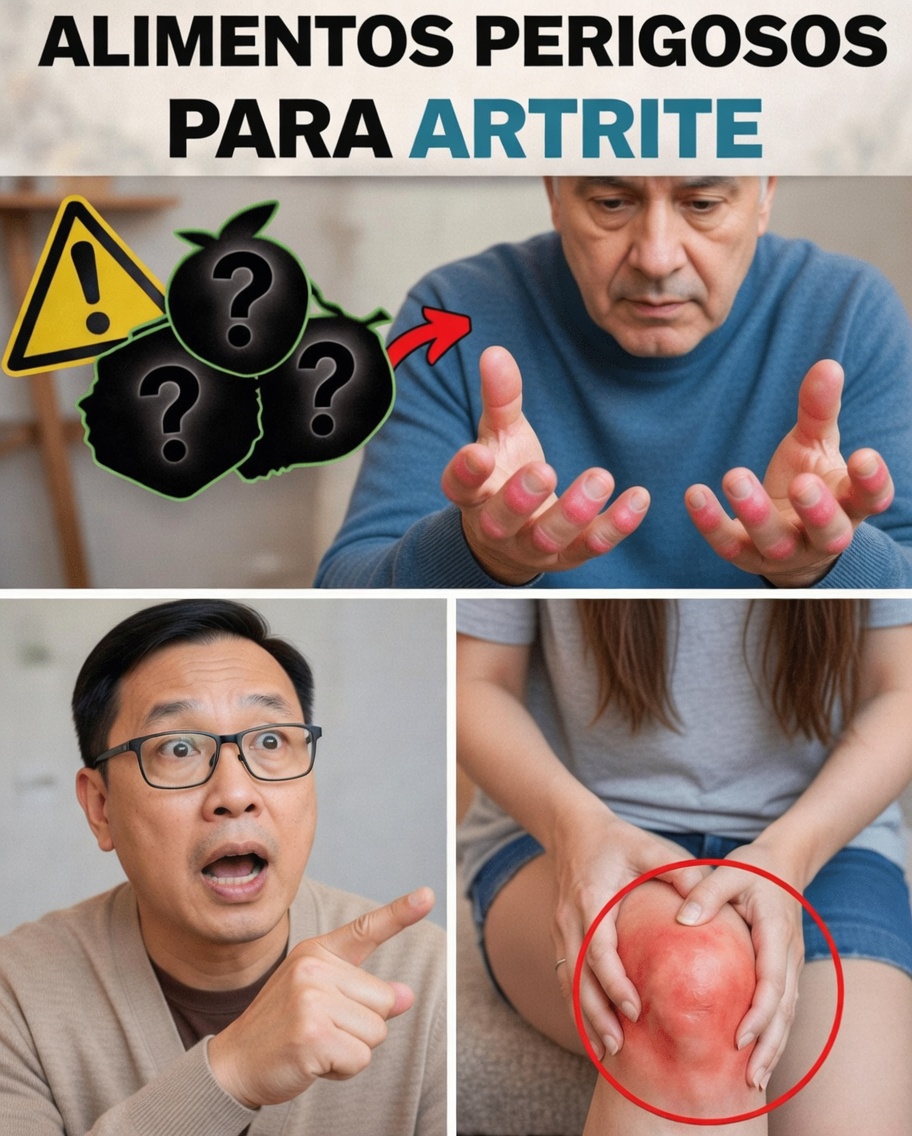 Os Piores Alimentos para a Artrite que Podem Contribuir para a Inflamação – e Alimentos Alcalinizantes Benéficos a Considerar