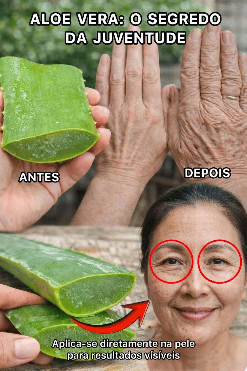 Descubra o Truque Japonês da Aloe Vera para uma Pele Mais Macia e Hidratada em Qualquer Idade