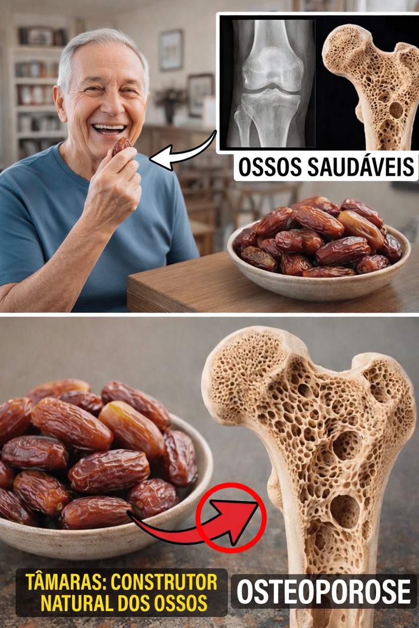 Pare a perda óssea antes que seja tarde demais: por que as tâmaras podem ser sua aliada diária para os ossos