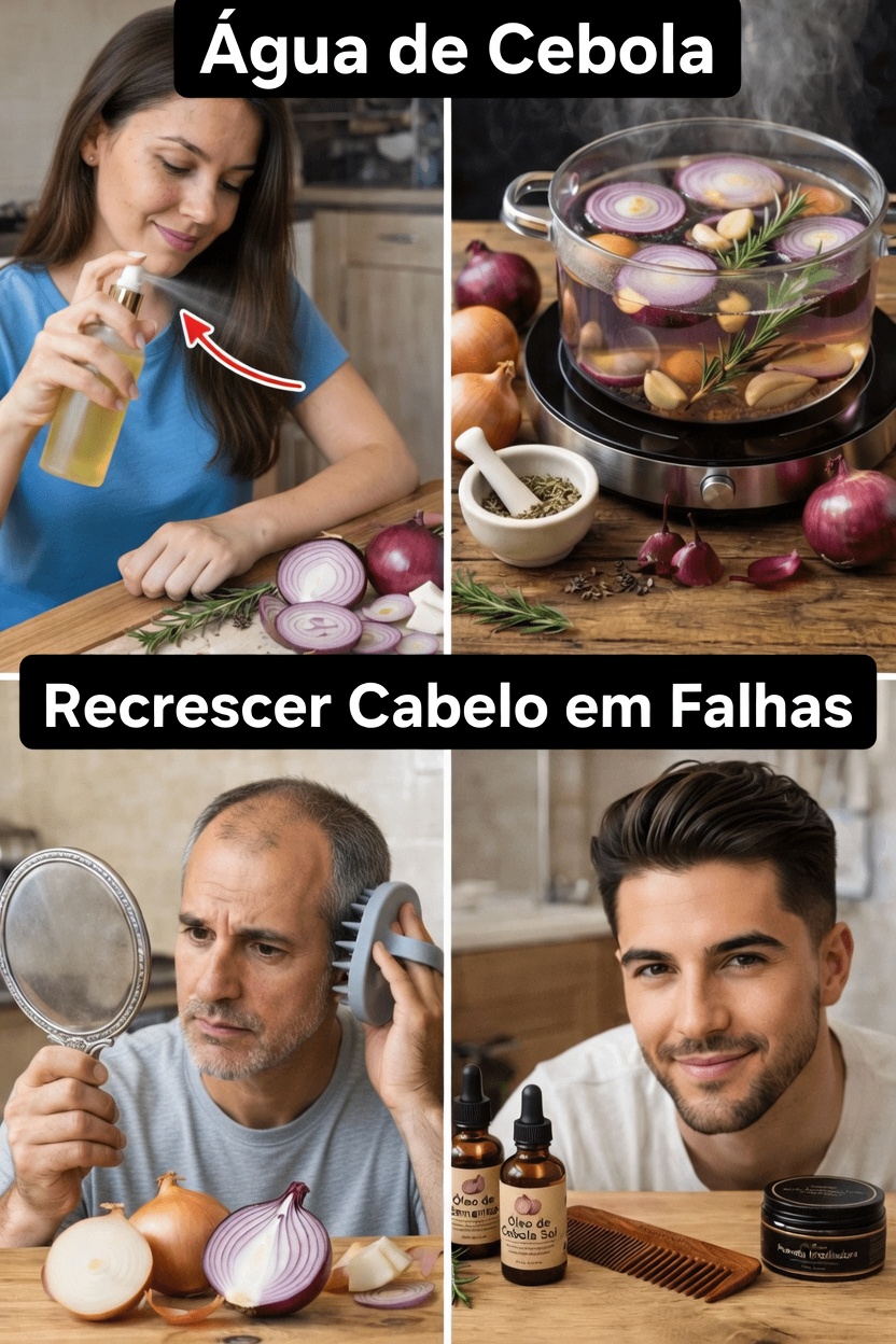 Descubra a Maneira Simples de Fazer Água de Cebola Caseira para Sua Rotina de Cuidados Naturais com o Cabelo em Casa