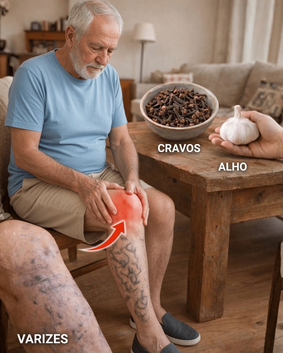 Óleo de Alho e Cravo para Varizes: O Ritual Noturno que as Pessoas Garantem Faz as Pernas Voltarem a Ficar Leves