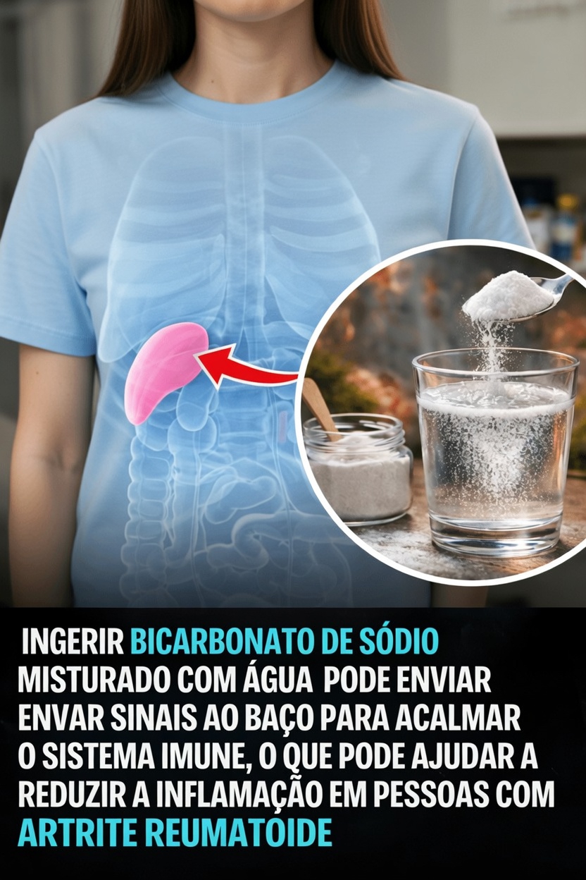 O Que Acontece Quando Você Bebe Bicarbonato de Sódio Misturado com Água? Descobertas de Pesquisas sobre o Baço e a Resposta Imunológica