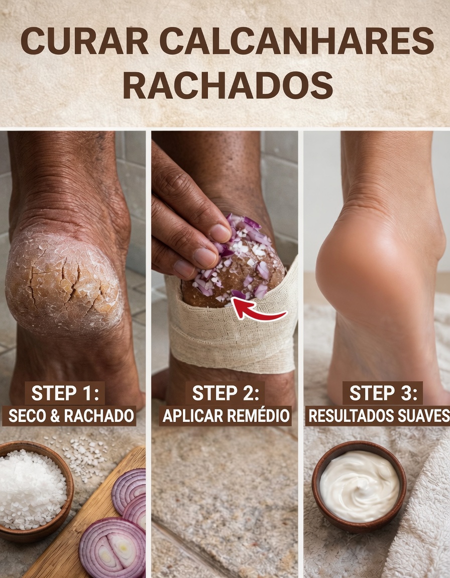 Como Amaciar Calcanhares Secos e Doloridos Usando Cinco Remédios Caseiros Simples que Você Pode Experimentar Hoje à Noite para Alívio