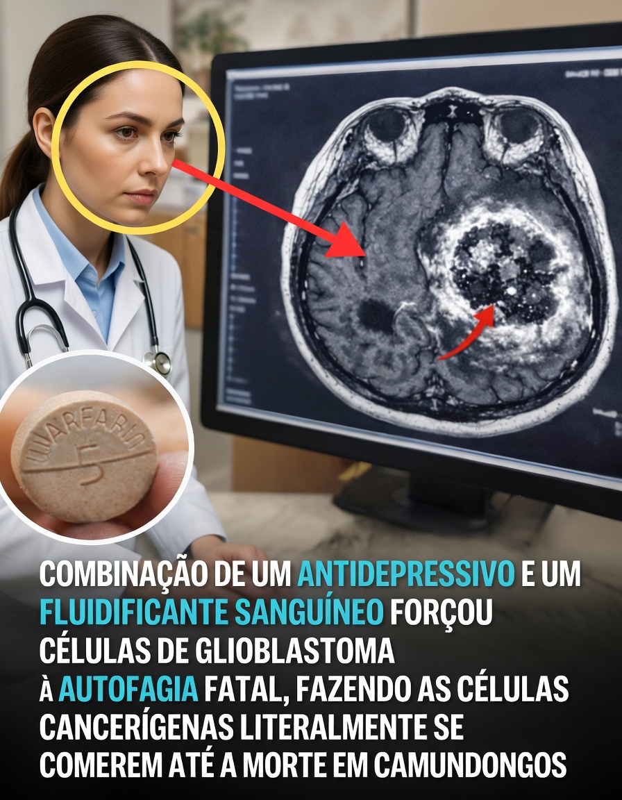 Medicamentos comuns podem influenciar as células de tumores cerebrais?