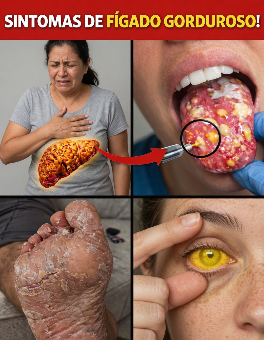 Aqui estão 14 sintomas de fígado gorduroso que muitas pessoas ignoram – saiba o que eles podem significar para a saúde do seu fígado