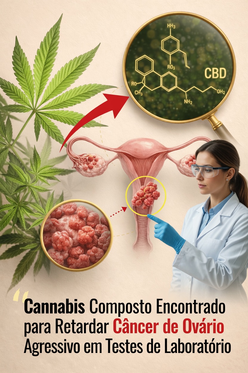 O que pesquisas laboratoriais recentes revelam sobre compostos da cannabis e células de câncer de ovário