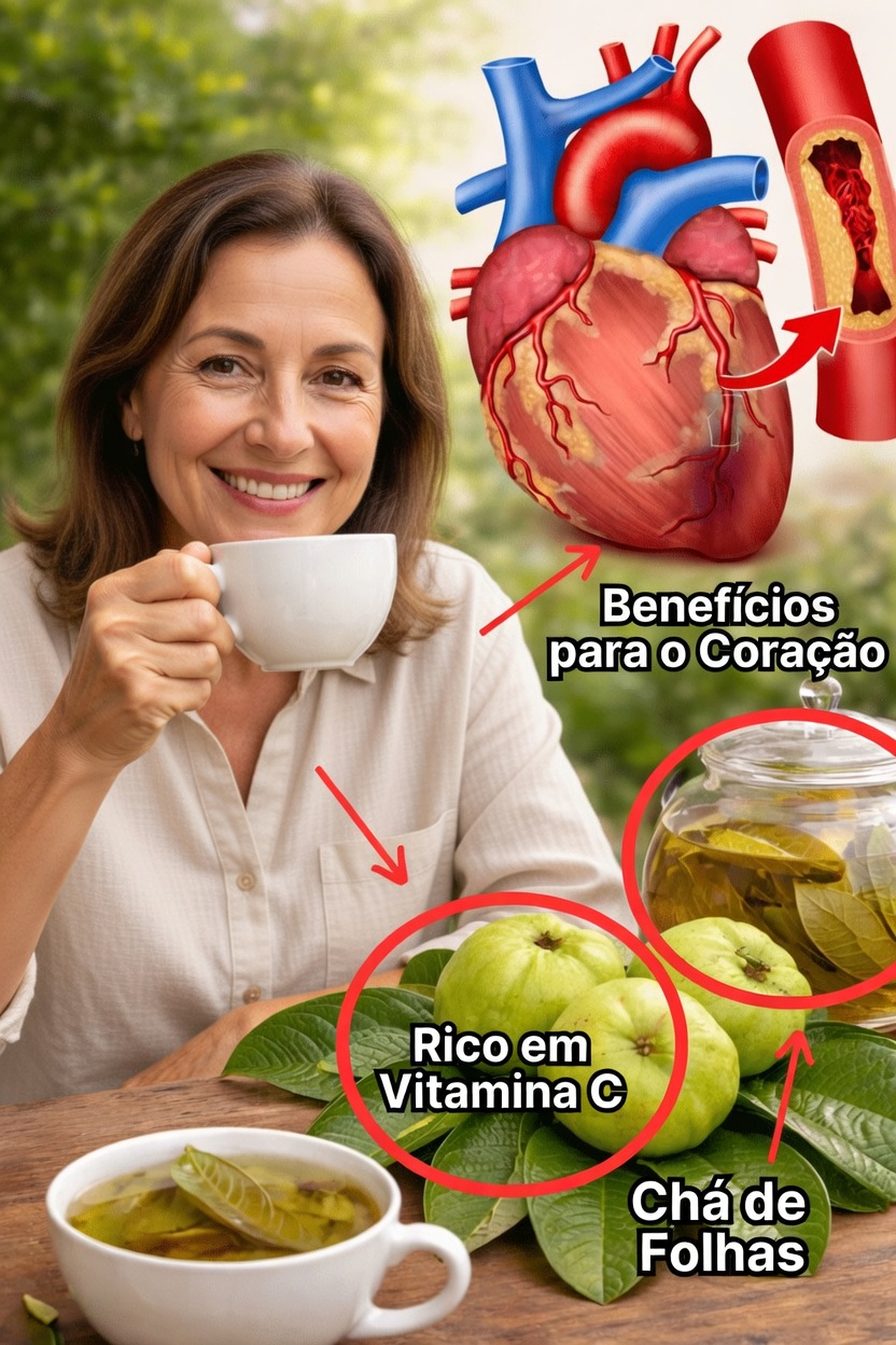 O Melhor Chá pela Manhã e Após o Jantar: Alho, Cúrcuma, Cebola, Gengibre, Canela e Folha de Goiaba