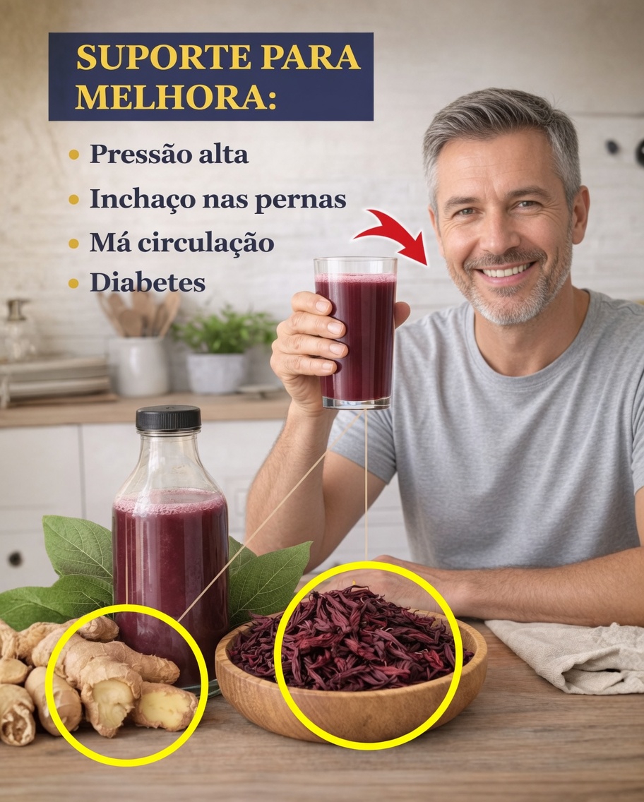Descubra Como Fazer uma Bebida de Beterraba, Gengibre e Hibisco para Ajudar a Manter Níveis Saudáveis de Pressão Arterial Naturalmente