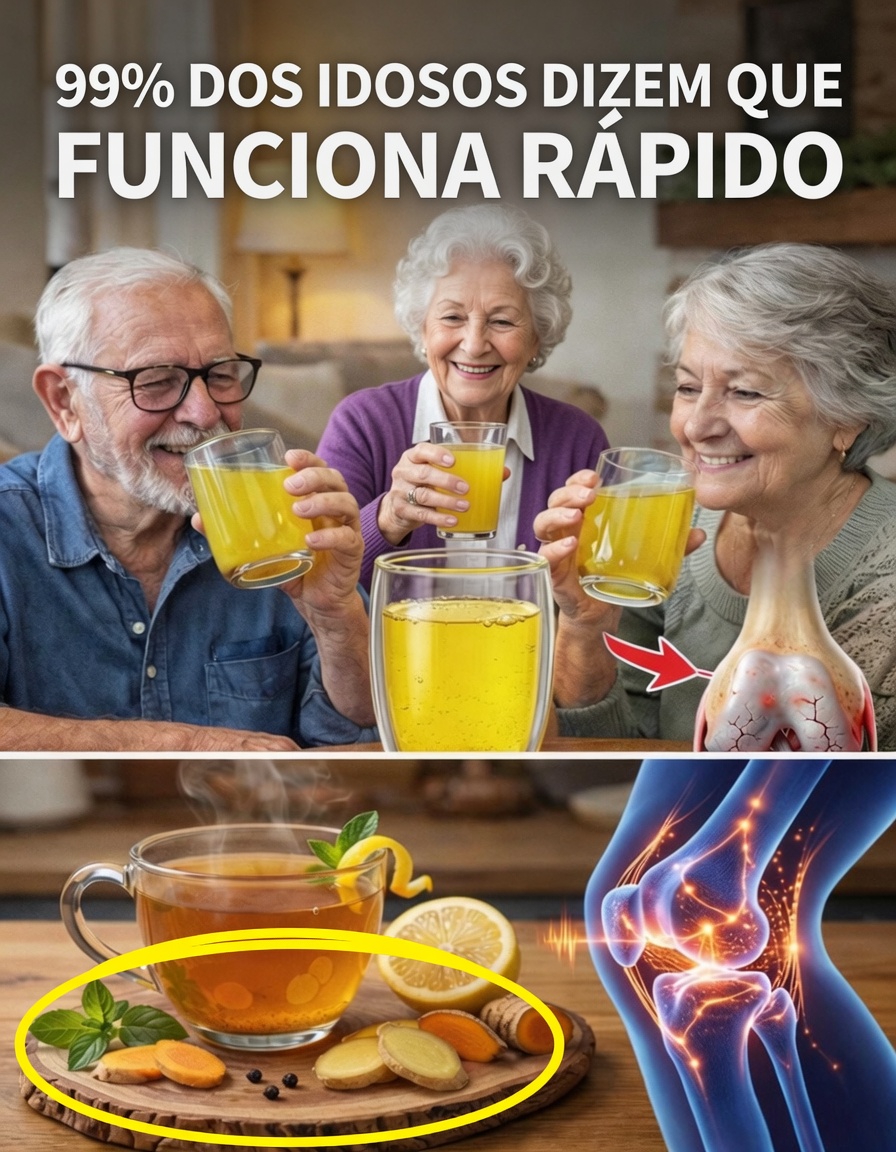 Descubra Como Fazer uma Bebida Diária de Cúrcuma, Gengibre e Limão para o Suporte Natural das Articulações e Conforto