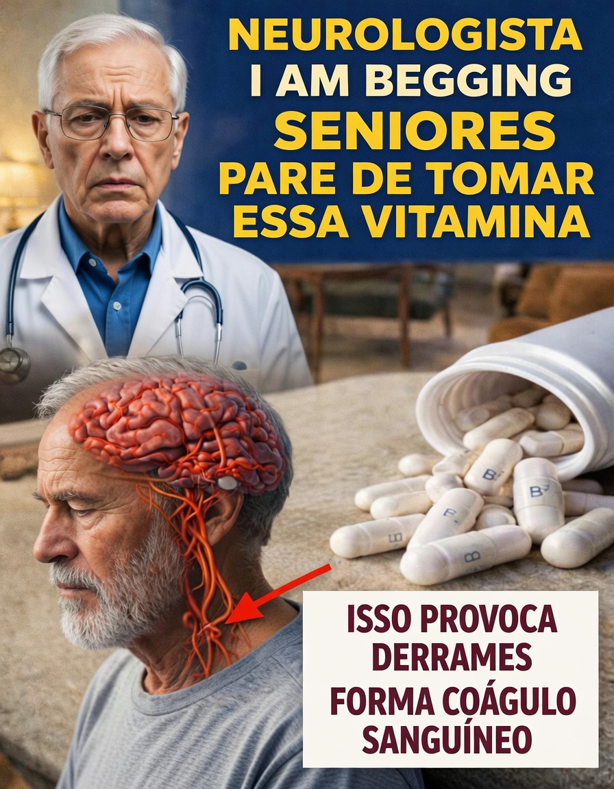 O que os idosos precisam saber sobre suplementos de vitamina ? e preocupações com o risco de AVC
