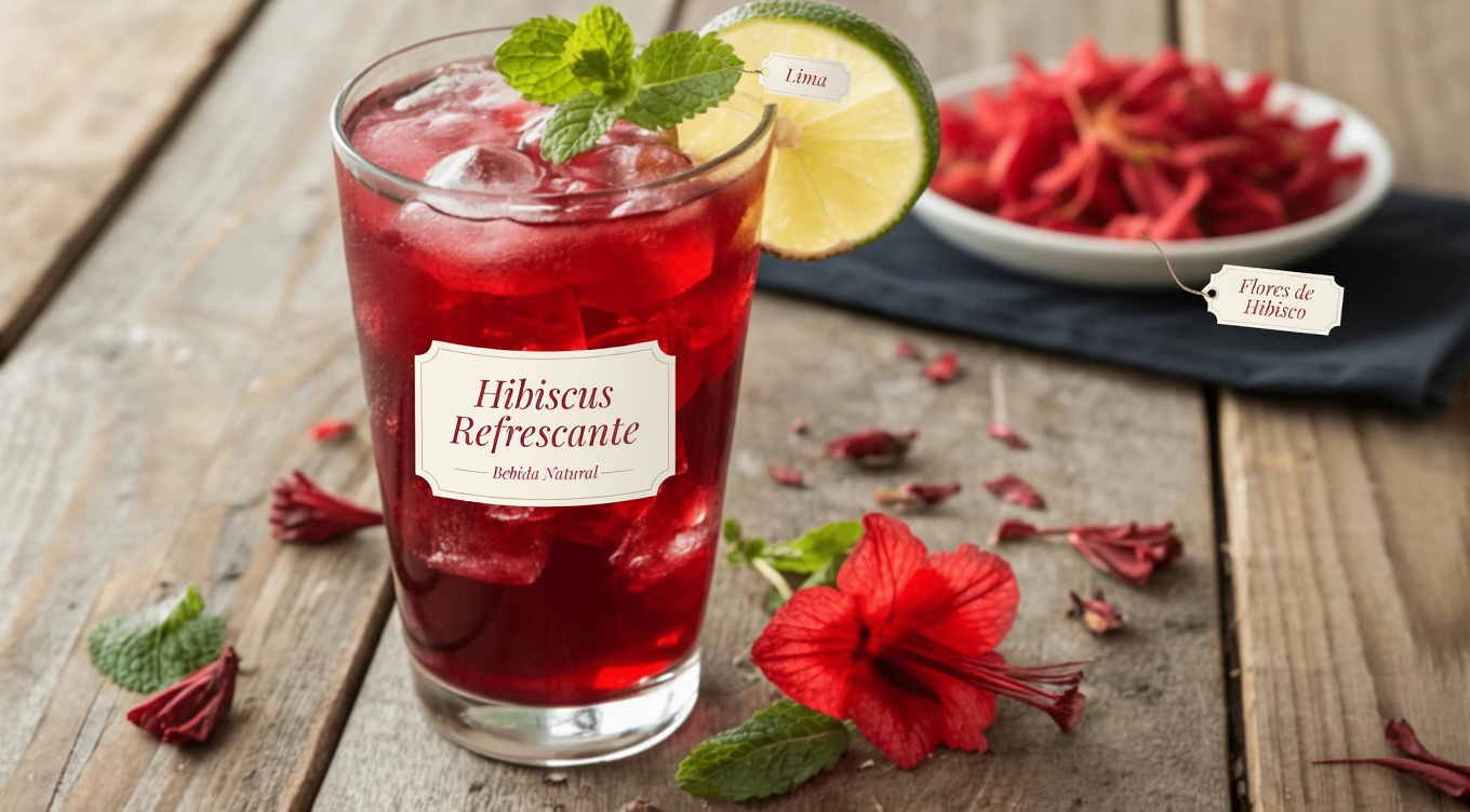 Ferva lima-preta, hibisco e cravos juntos por 10 minutos – a bebida que está discretamente bombando em 2025