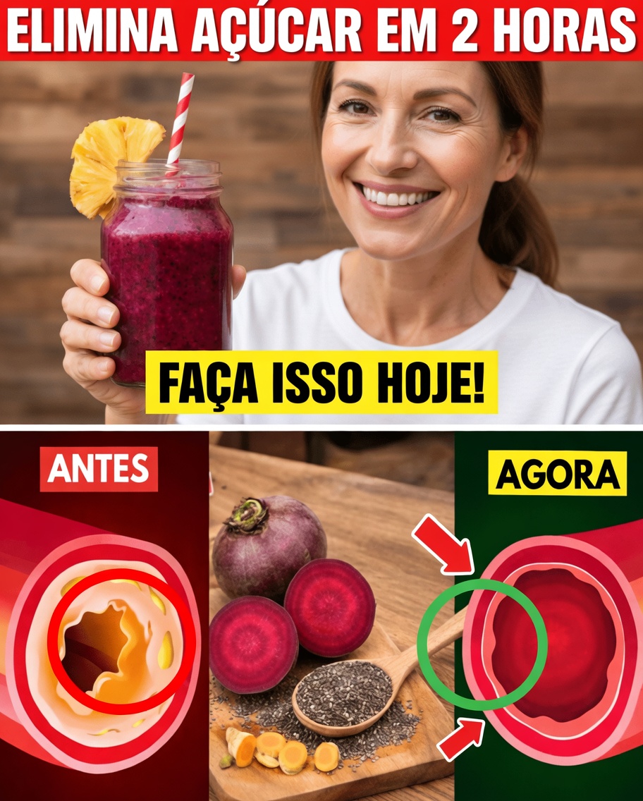 Descubra a receita nº 1 de bebida natural com 2 ingredientes para ajudar a manter níveis saudáveis de açúcar no sangue e colesterol