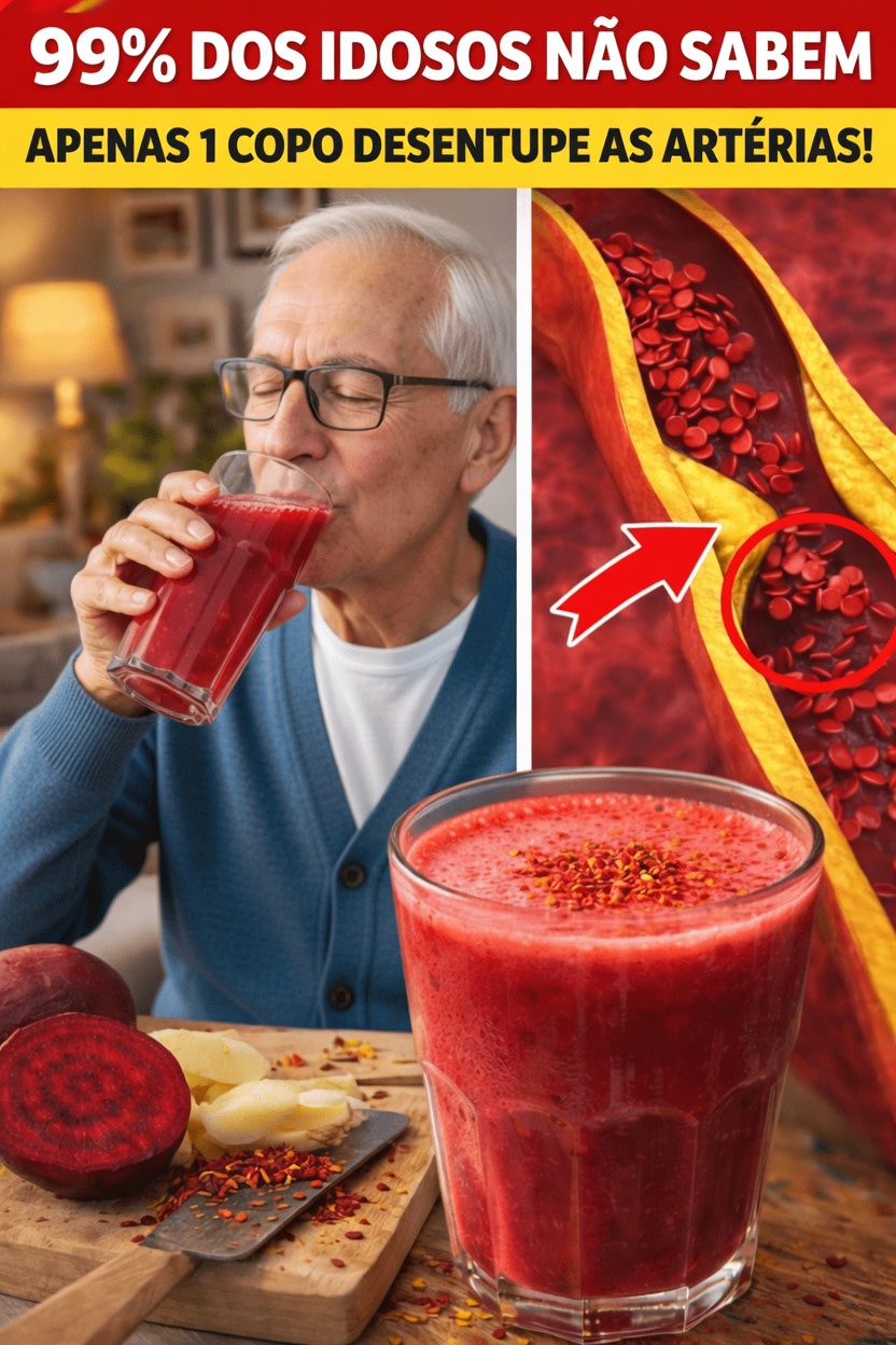 Descubra Como os Idosos Podem Fazer Esta Bebida Fácil de 1 Xícara de Beterraba e Gengibre para Ajudar a Manter uma Circulação Saudável