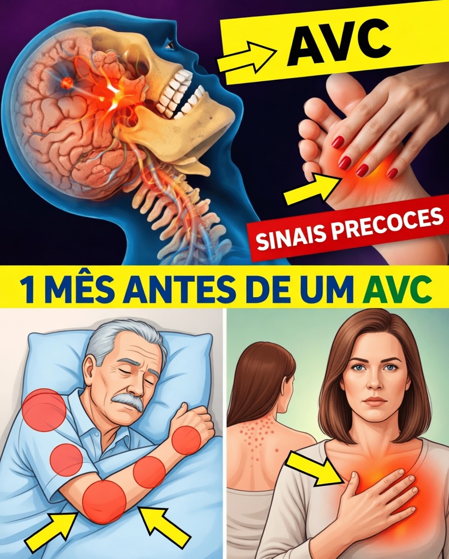 8 Sinais de Alerta de AVC Um Mês Antes + 9 Dicas Poderosas para Preveni-lo