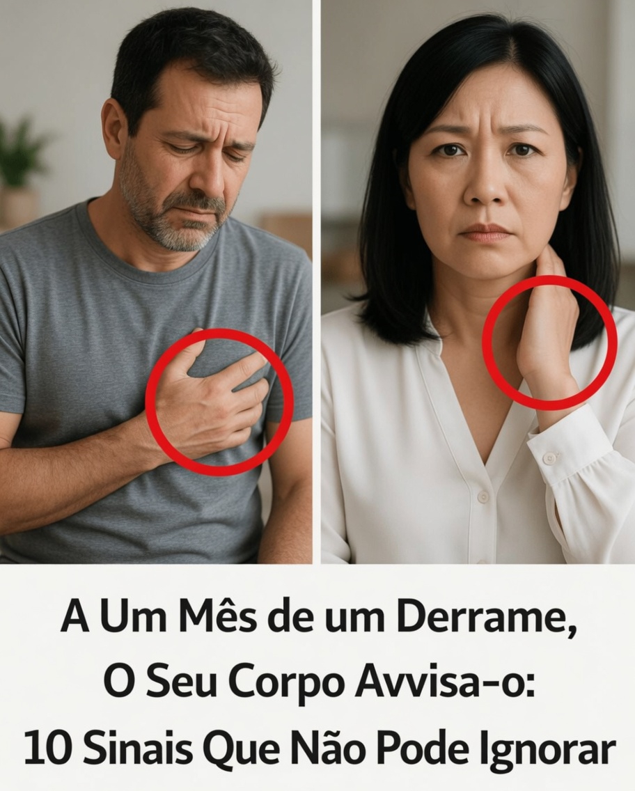 10 importantes sinais de alerta que seu corpo pode enviar antes de um AVC e que você não deve ignorar