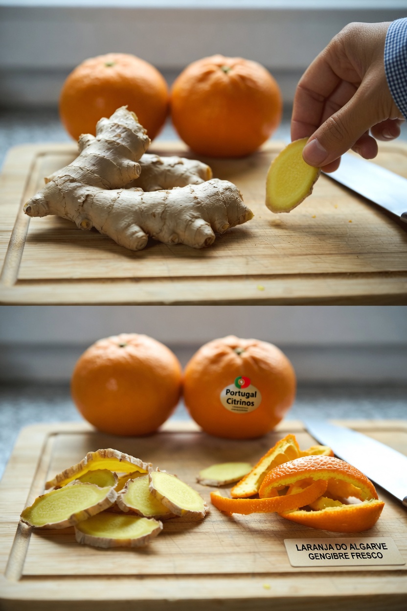 Como uma bebida diária de gengibre e laranja pode ajudar a apoiar naturalmente o bem-estar dos seus rins, fígado e pulmões