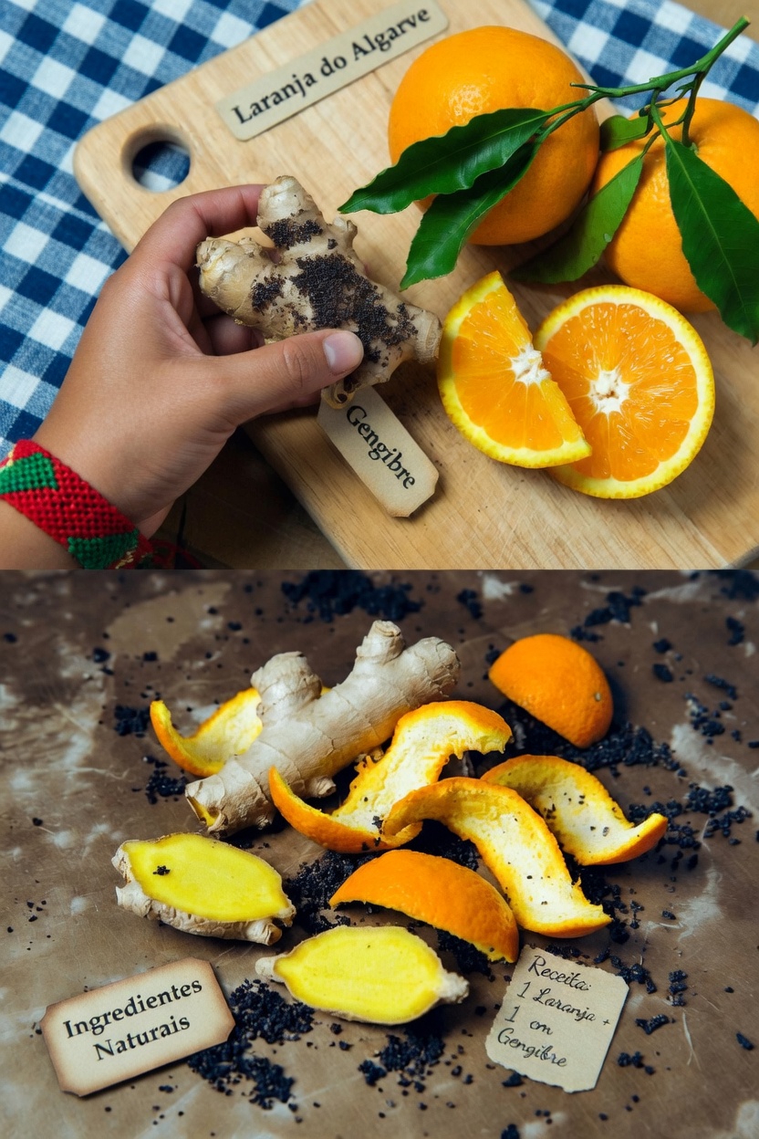 Como uma bebida diária de gengibre e laranja pode ajudar a apoiar naturalmente o bem-estar dos seus rins, fígado e pulmões