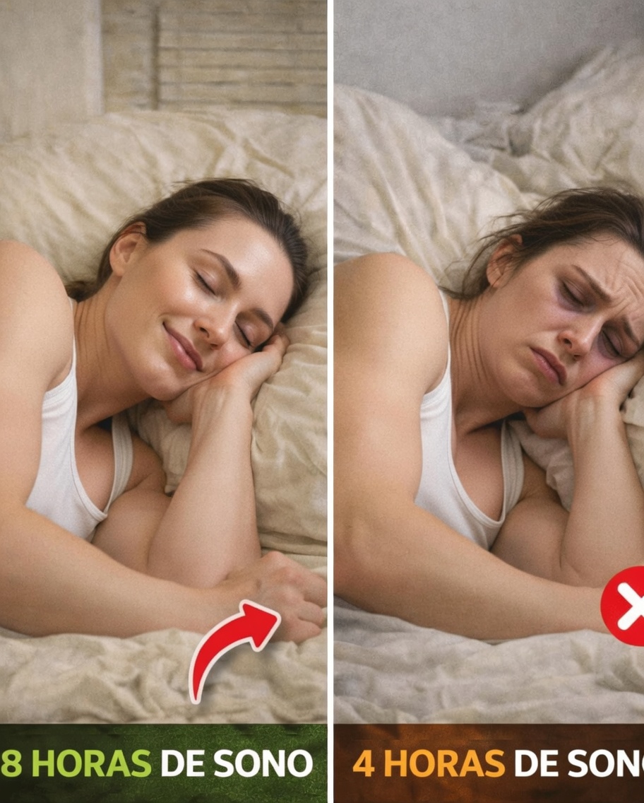 O Que Realmente Acontece com Seu Corpo Quando Você Dorme 8 Horas em Vez de 4?