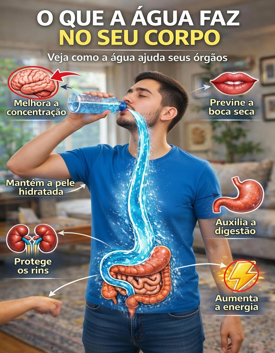 Descubra 8 sinais sutis de que seu corpo está implorando por água, mesmo que você ainda não sinta sede