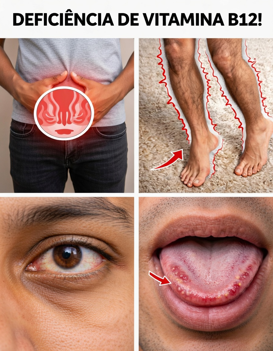 8 sinais estranhos de que seu corpo pode estar implorando por mais suporte de vitamina B12 depois dos 60 anos