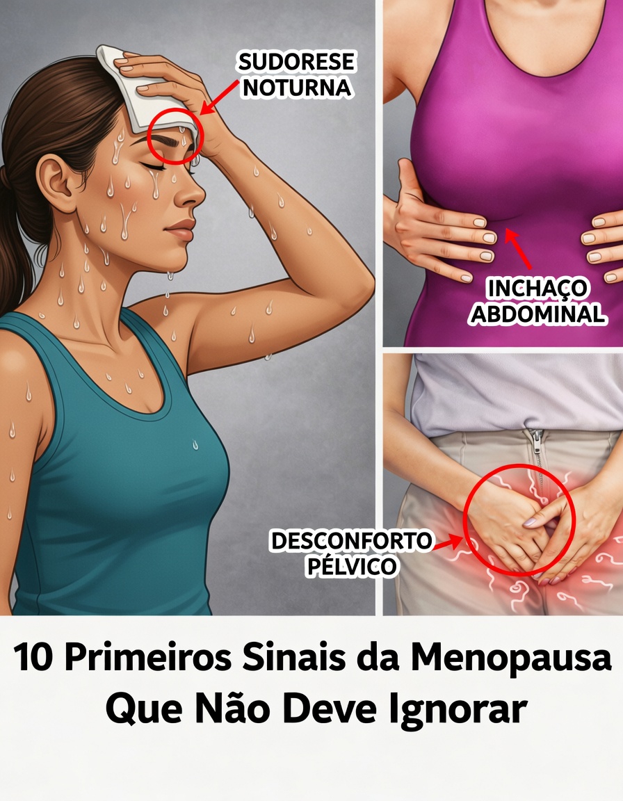 10 sinais precoces da menopausa que você não deve ignorar: o que toda mulher acima dos 40 anos precisa saber