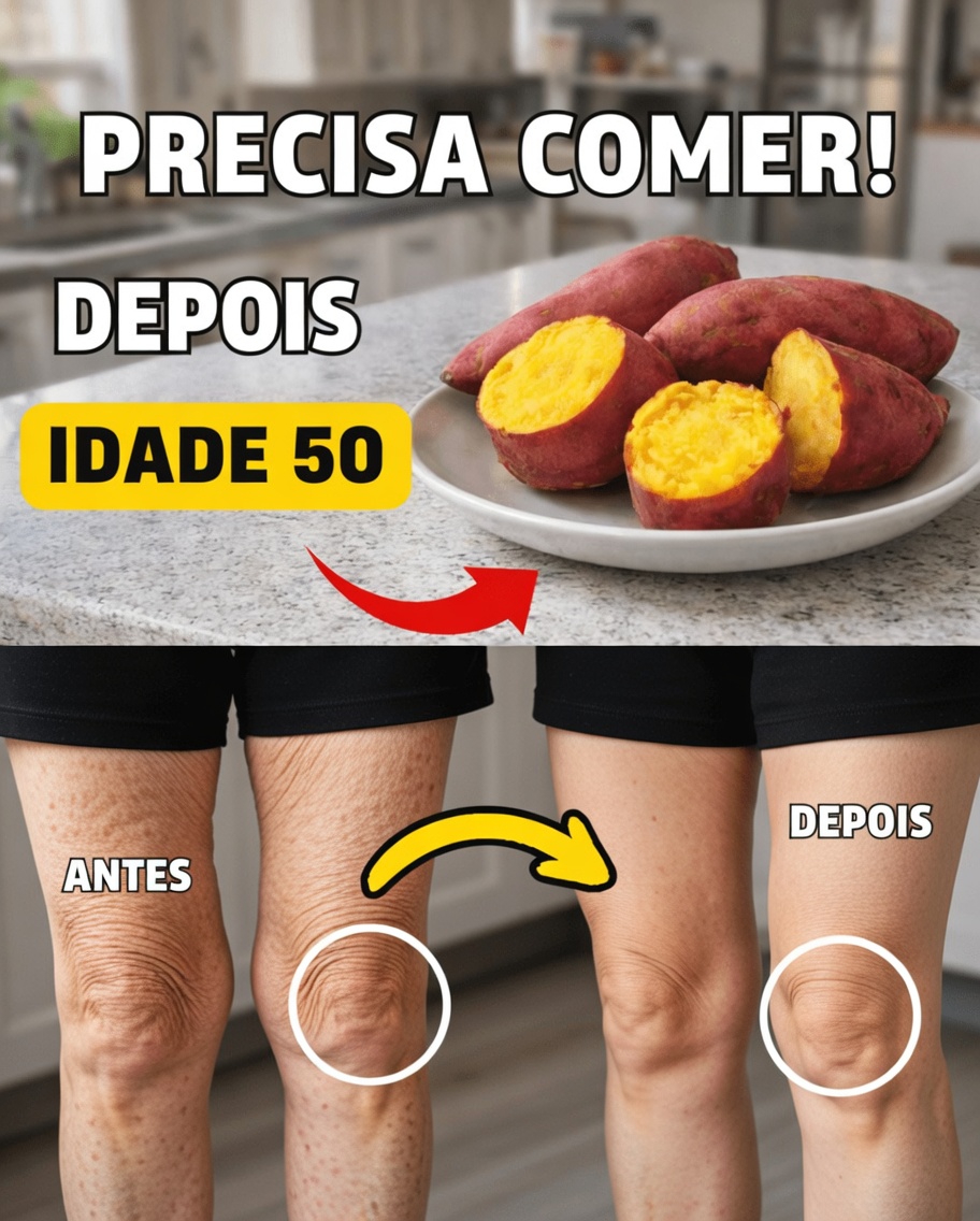 Batata-doce após os 50: o que a ciência diz sobre seu papel no apoio ao bem-estar de adultos mais velhos